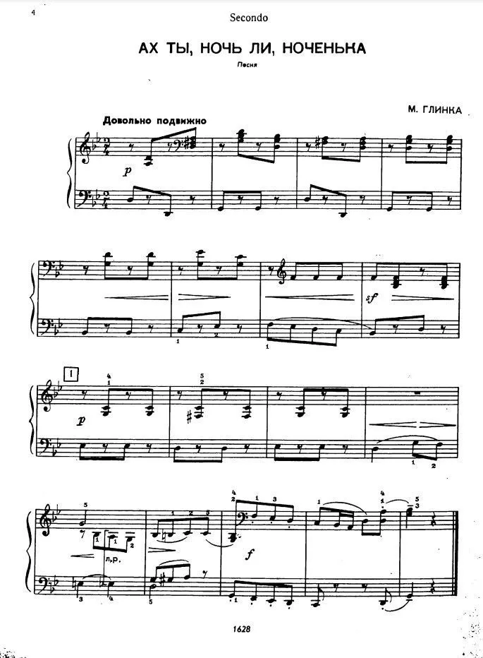 Тико тико ноты для фортепиано в 4 руки